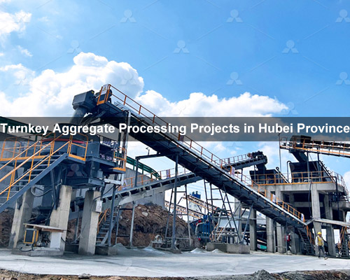 Turnkey Aggregate Processing Projects in Hubei Province