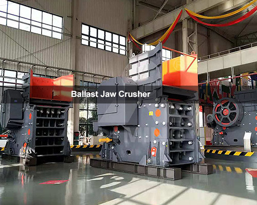 Ballast Jaw Crusher for Railway Construction