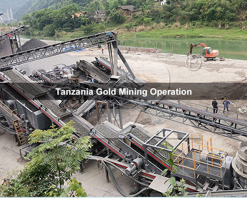 Tanzania Gold Mining Operation