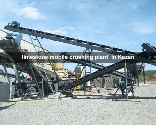 limestone mobile crushing plant in Kazan