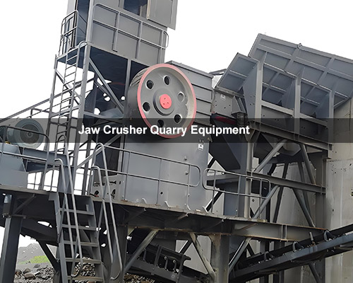 Jaw Crusher Quarry Equipment