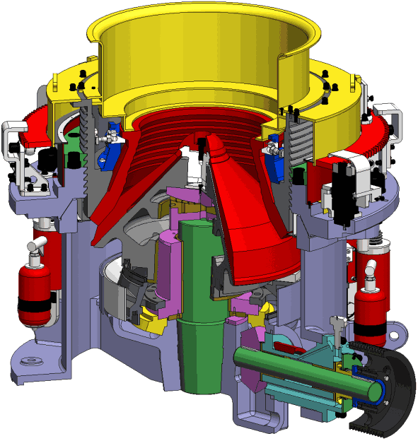 Cone Crusher Schematic Diagram