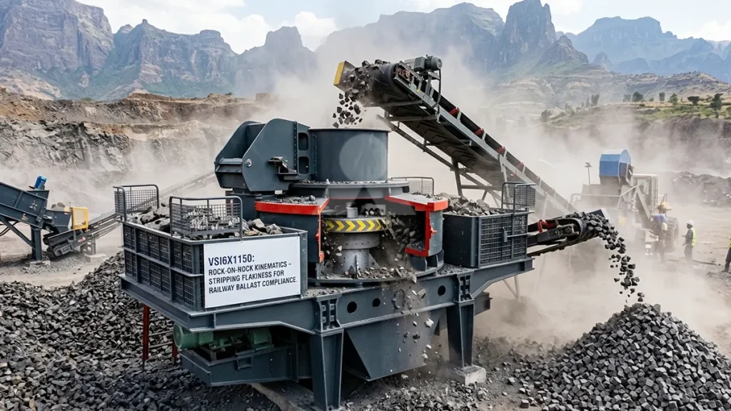 Basalt Crushing Machine For Railway